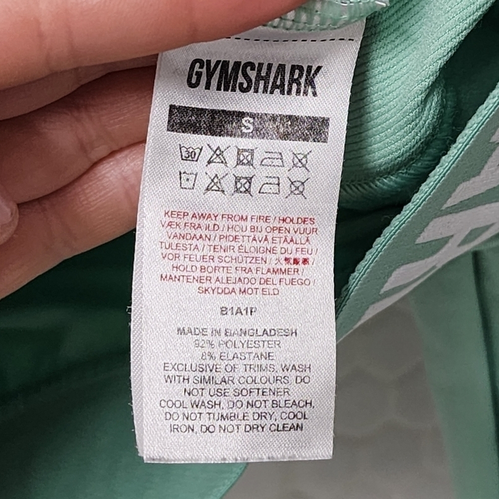 Gymshark Recess Track Top / Full zip crop jacket - Picture 11 of 13